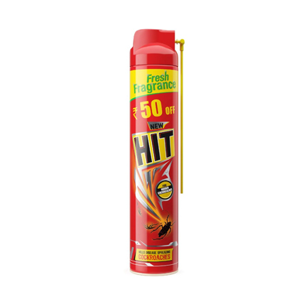 Hit Repellents Spray Crawling Insect Killer Red